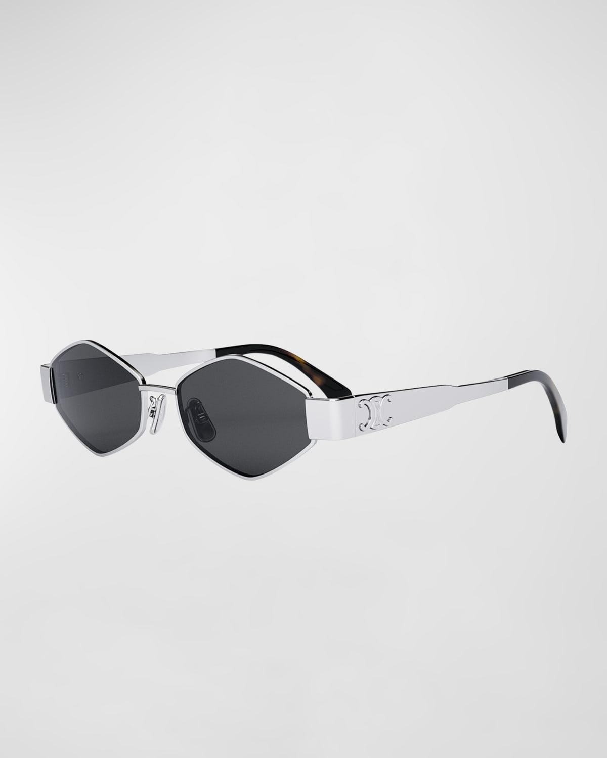 Womens Metal Triomphe 54MM Geometric Sunglasses Product Image