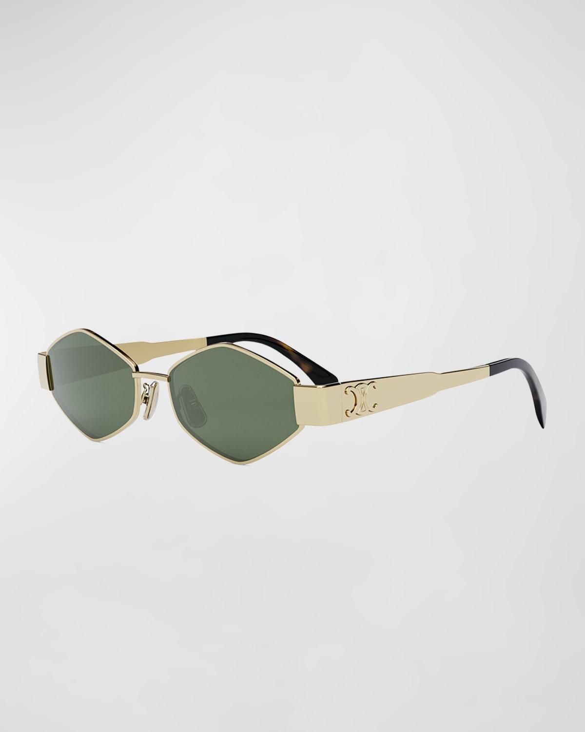 Womens Metal Triomphe 54MM Geometric Sunglasses Product Image