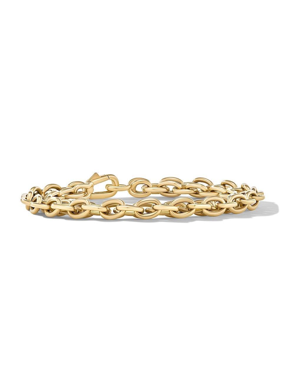 Mens Shipwreck Chain Bracelet in 18K Yellow Gold Product Image