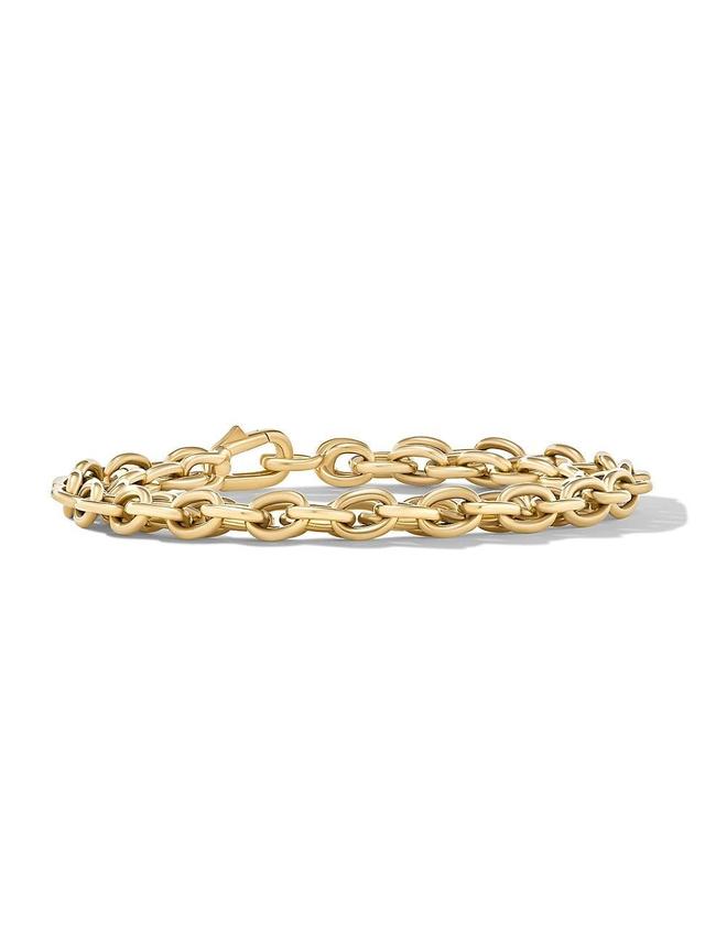 Mens Shipwreck Chain Bracelet in 18K Yellow Gold Product Image