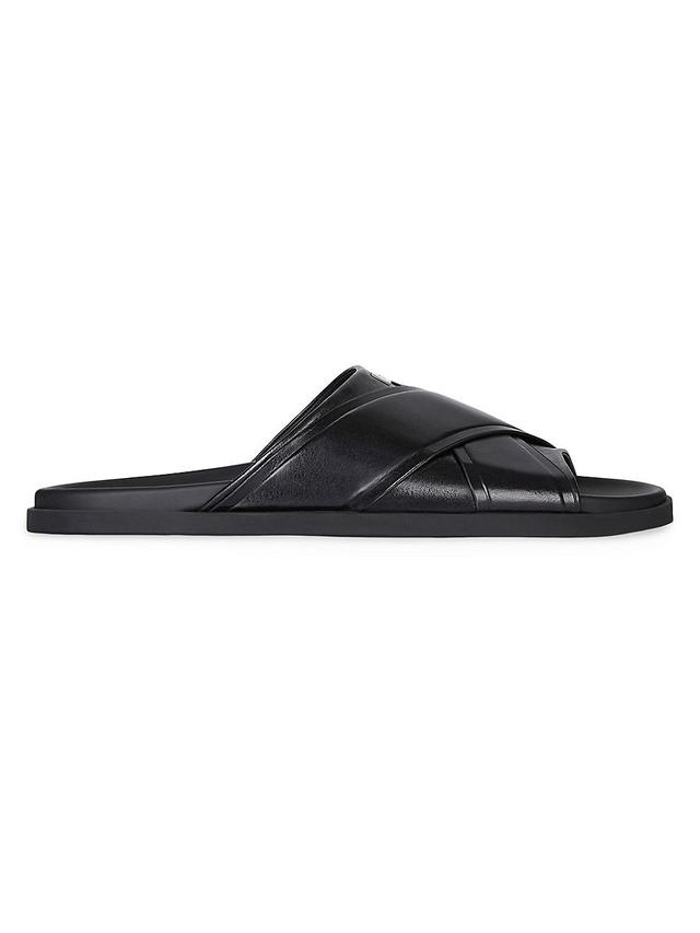 Mens G Plage Flat Sandals In Leather Product Image