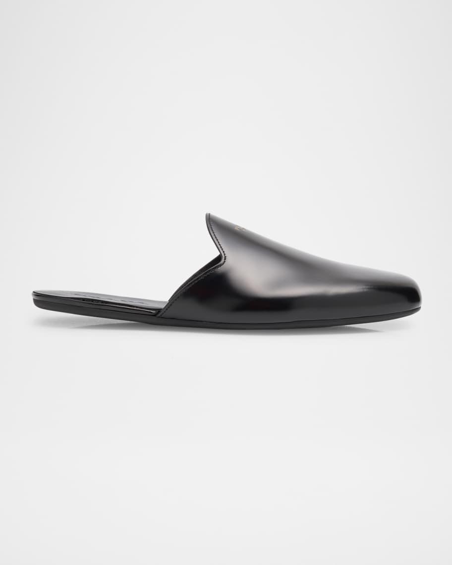 Mens Analog Leather Slippers product image