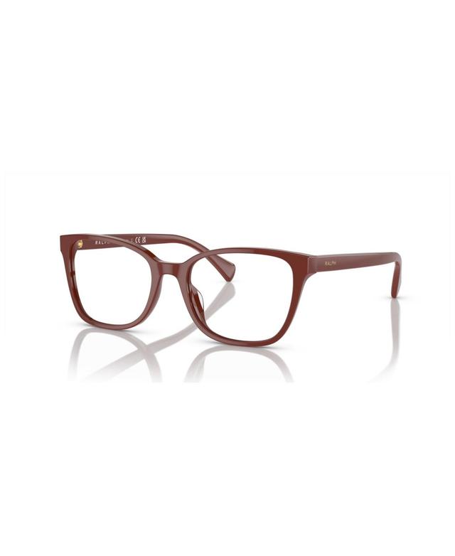 Ralph by Ralph Lauren Womens Eyeglasses, RA7137U - Shiny Brown Red Product Image