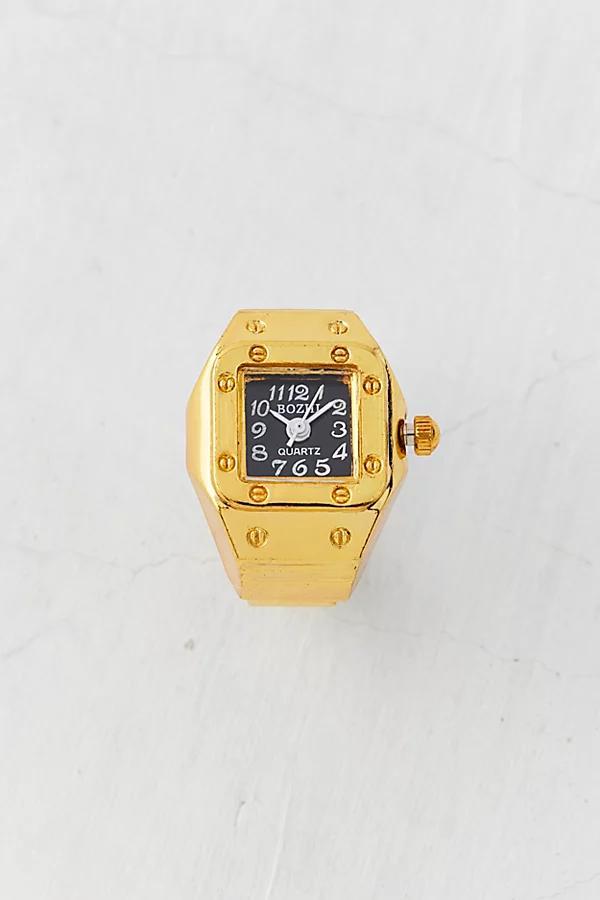 Gilda Square Metal Watch Ring Womens at Urban Outfitters Product Image