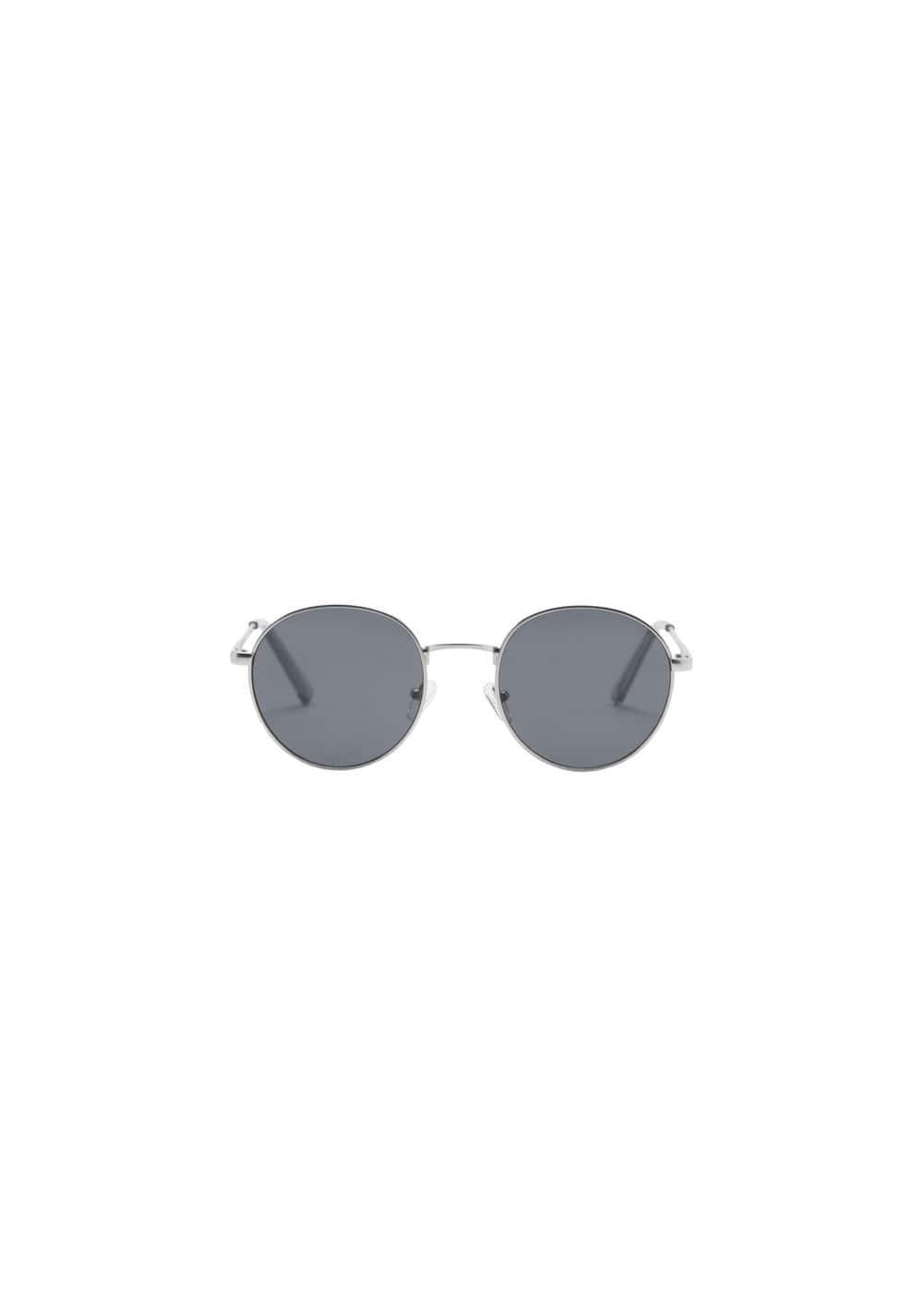 MANGO MAN - Round Metal Sunglasses - One size - Men Product Image