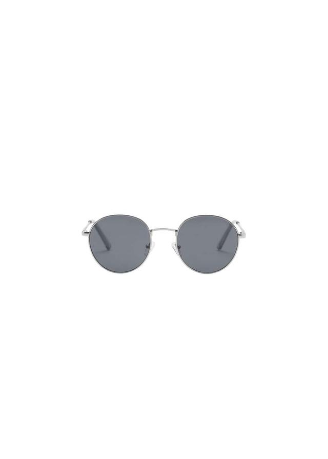 MANGO MAN - Round Metal Sunglasses - One size - Men Product Image