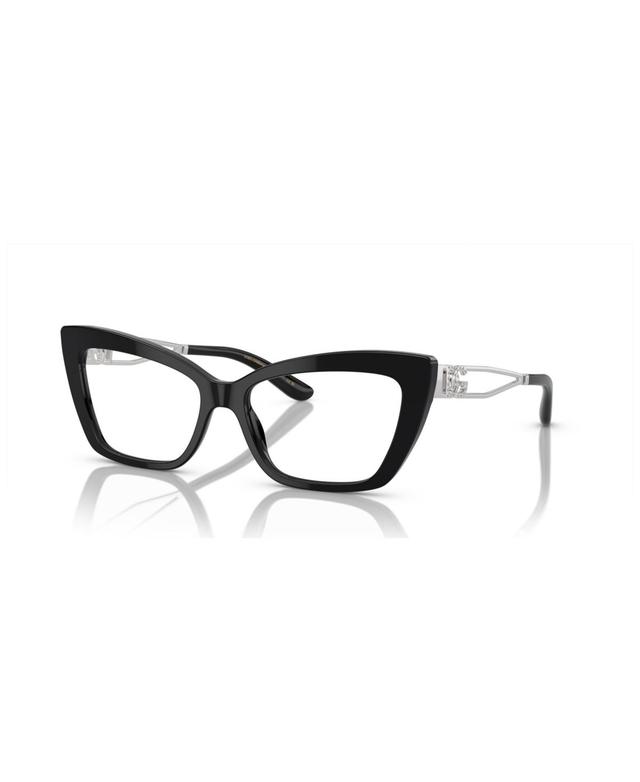 Dolce&Gabbana Womens Eyeglasses, DG3375B - Black Product Image