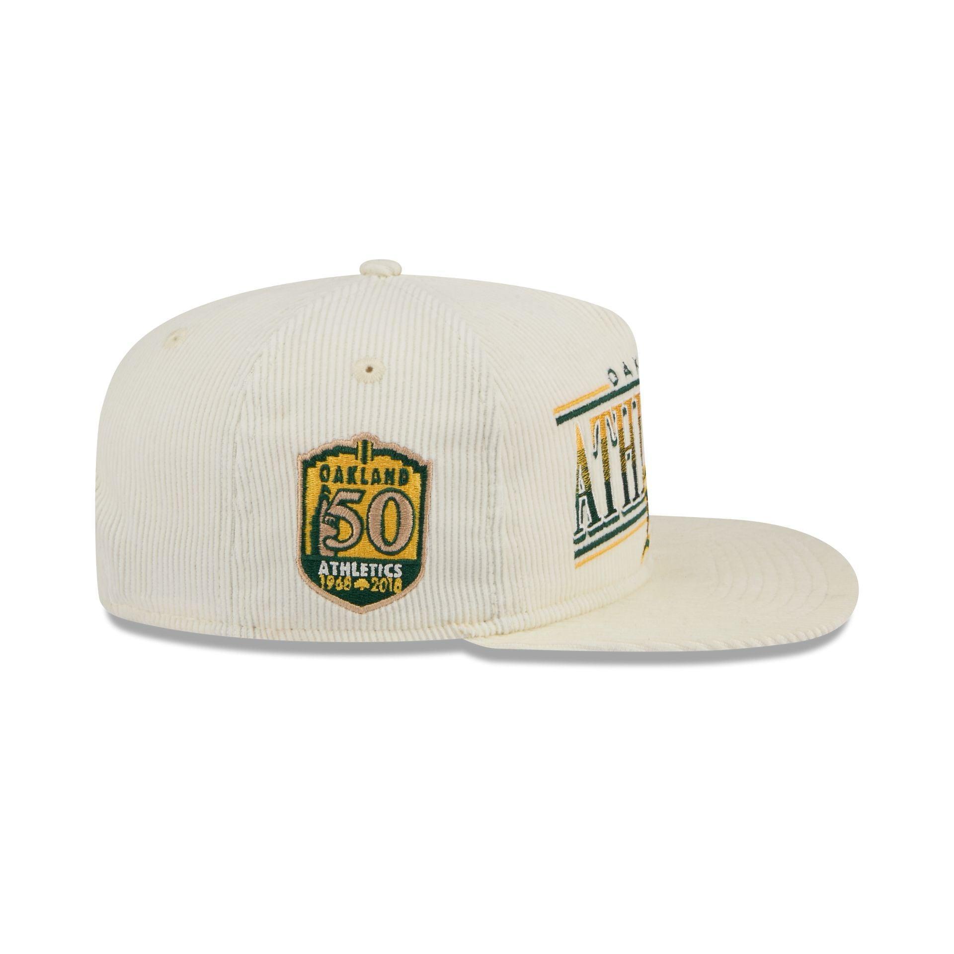 Oakland Athletics Throwback Corduroy Golfer Hat Male Product Image