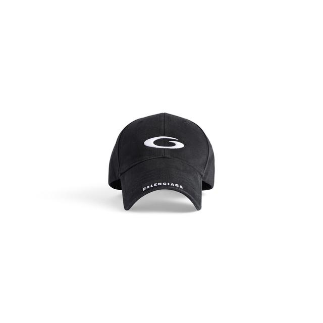 Men's Loop Sports Icon Cap in Black/white Product Image