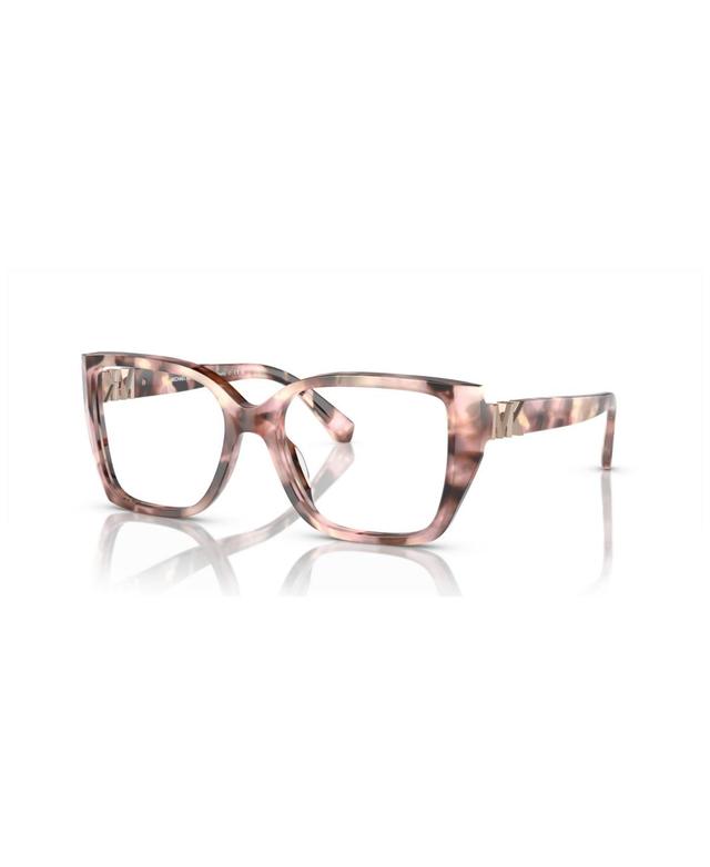 Michael Kors Womens Castello Eyeglasses, MK4115U - Black, Amber Tortoise Product Image