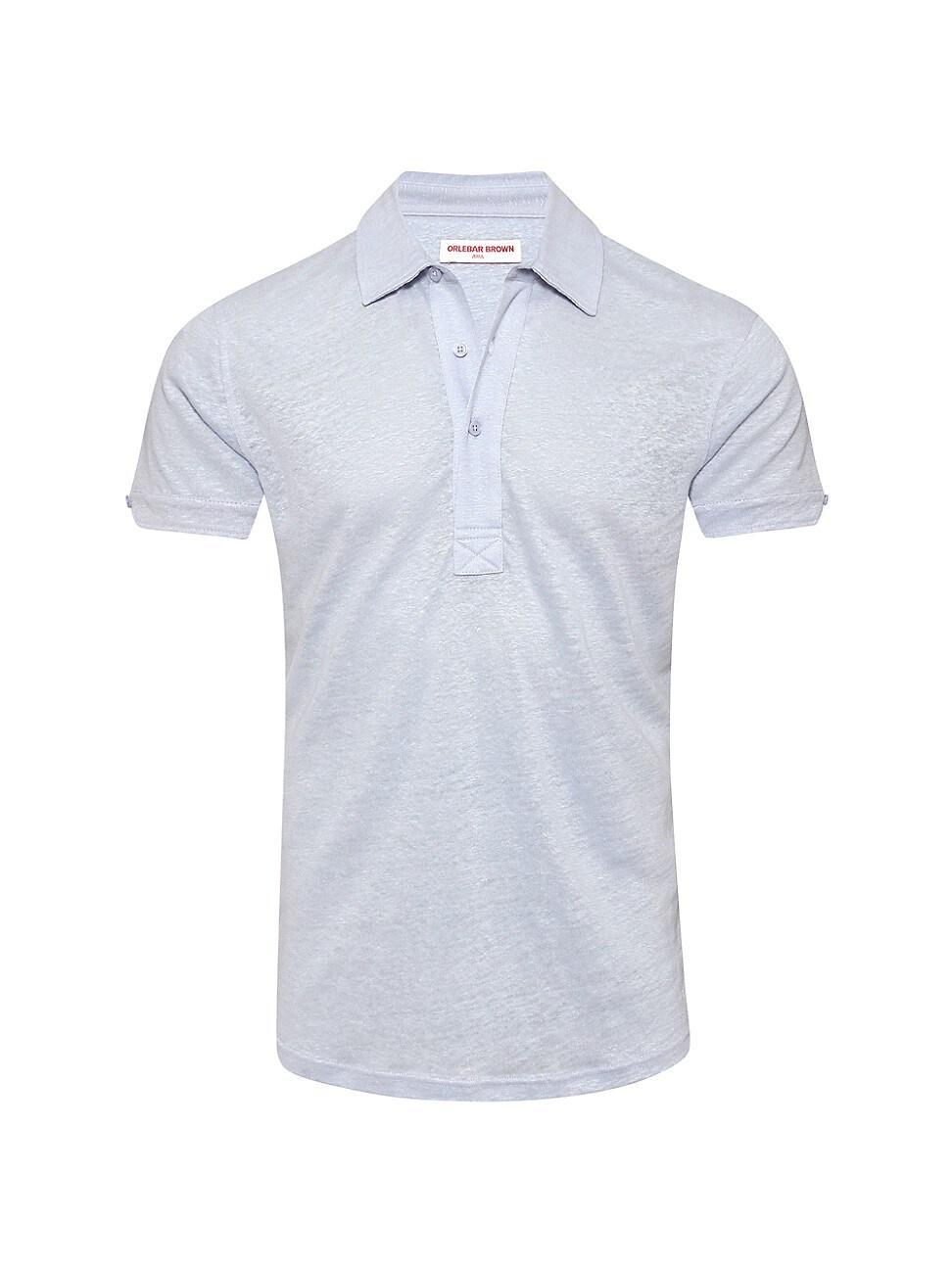 Mens Sebastian Linen Polo Shirt Product Image