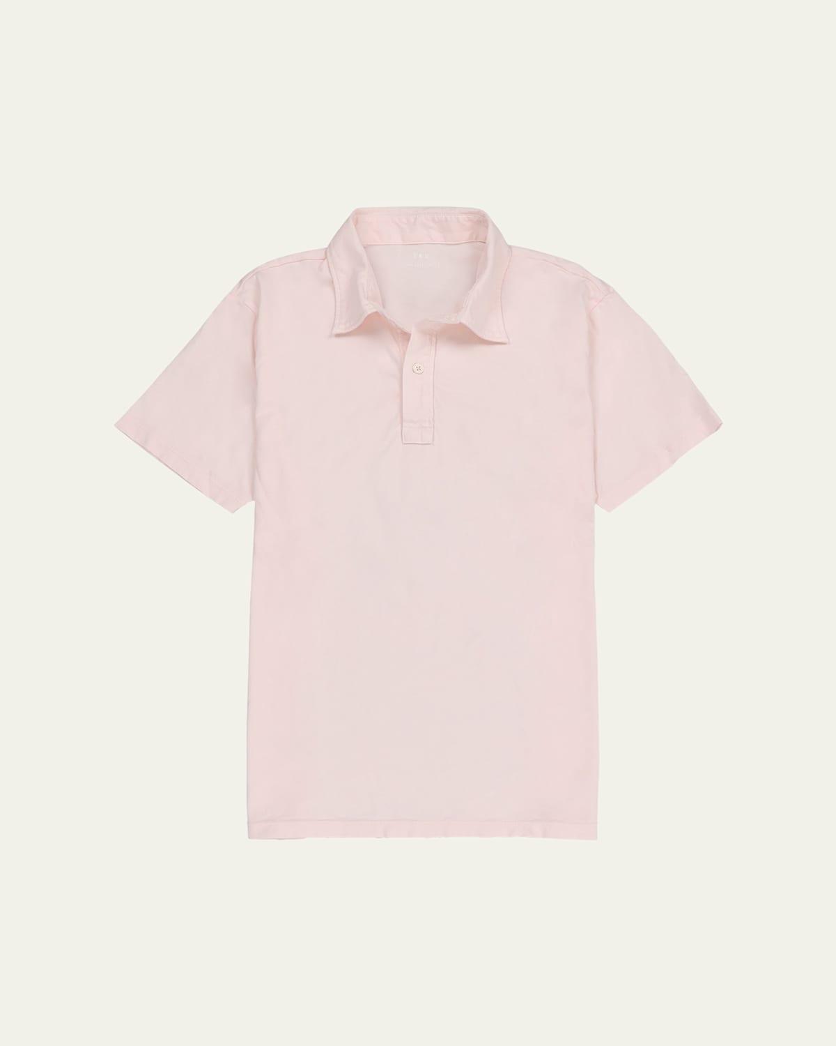 Mens Solid Supima Cotton Polo Shirt Product Image