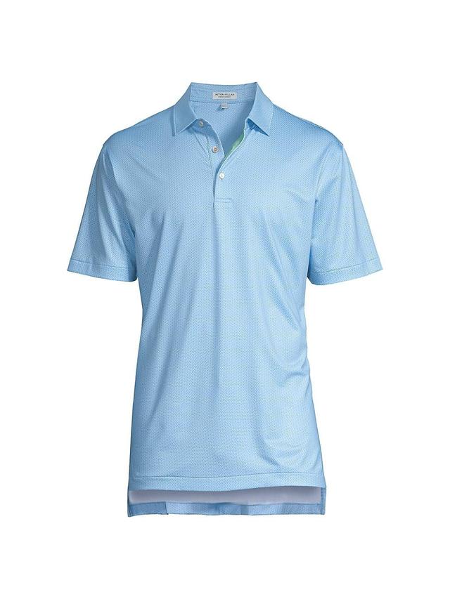 Mens Crown Sport Ill Have It Neat Performance Jersey Polo Shirt Product Image