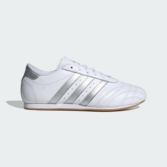 Womens adidas Taekwondo Athletic Shoe - Cloud White / Silver Metallic / Gum Product Image