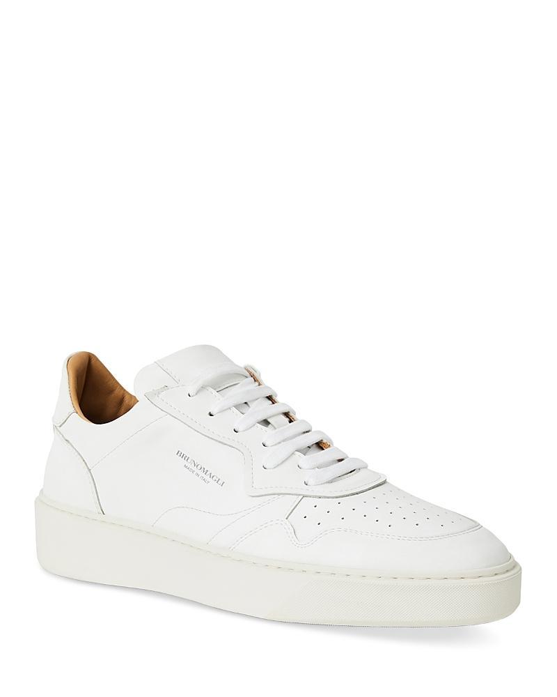 Mens Dezi Leather Low-Top Sneakers Product Image