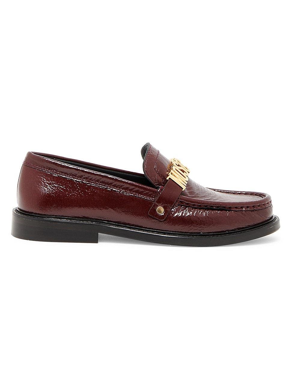 Womens Patent Leather College Loafers product image