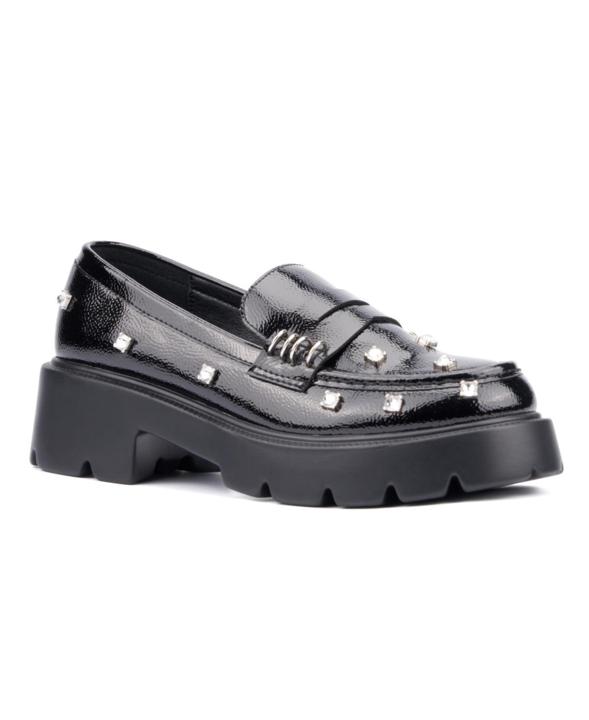 Olivia Miller Luscious Womens Rhinestone Loafers product image