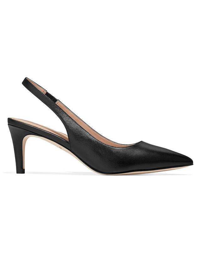 Womens Vandam Leather Slingback Pumps Product Image