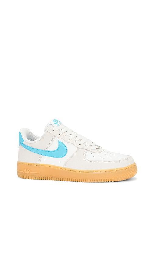 NIKE Gray & Blue Air Force 1 '07 Lv8 Sneakers In Phantom/baltic Blue- Product Image