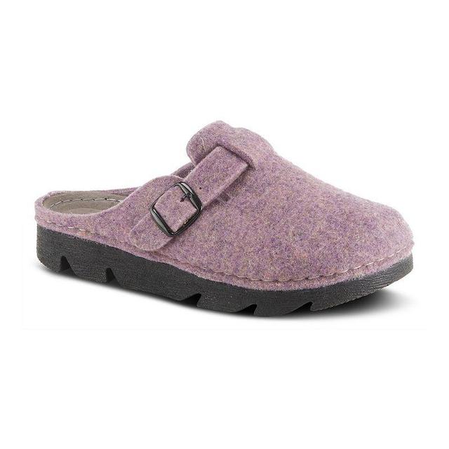 Flexus by Spring Step Clogger Womens Slippers Purple Product Image