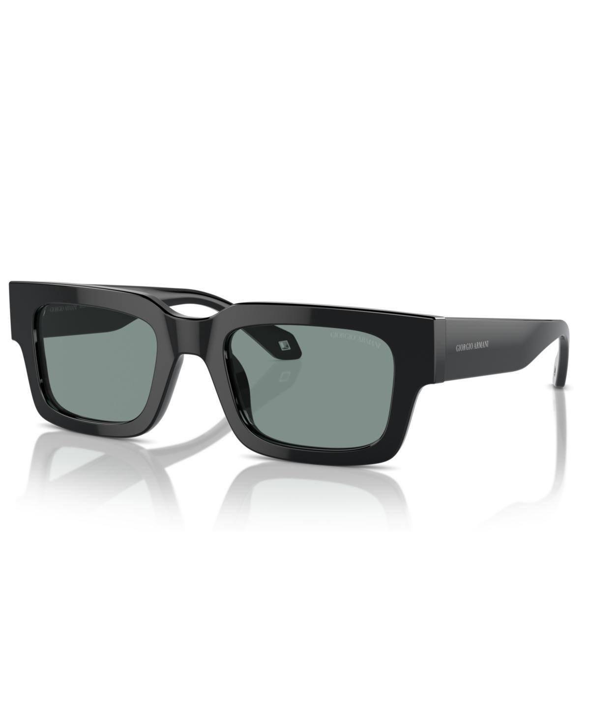 Armani Exchange 52mm Rectangular Sunglasses Product Image