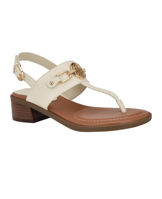 Tommy Hilfiger Womens Ezmeai Block Heeled Sandal Product Image