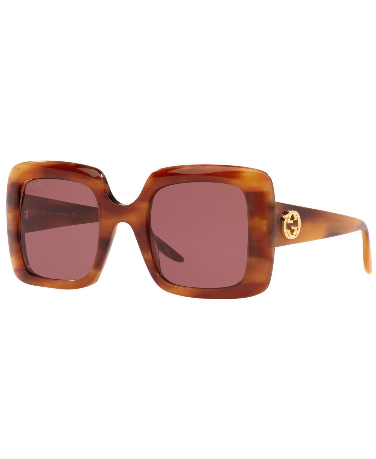 Womens 52MM Rectangular Squared Sunglasses Product Image