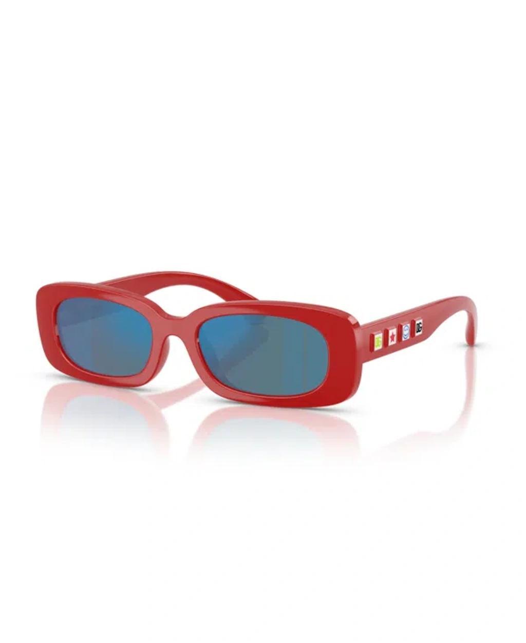 Kids Men's Sunglasses Dx6006u In Red Product Image