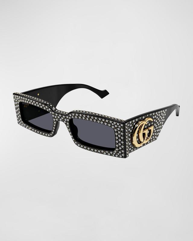 Womens Gucci Generation 53MM Rectangular Sunglasses Product Image