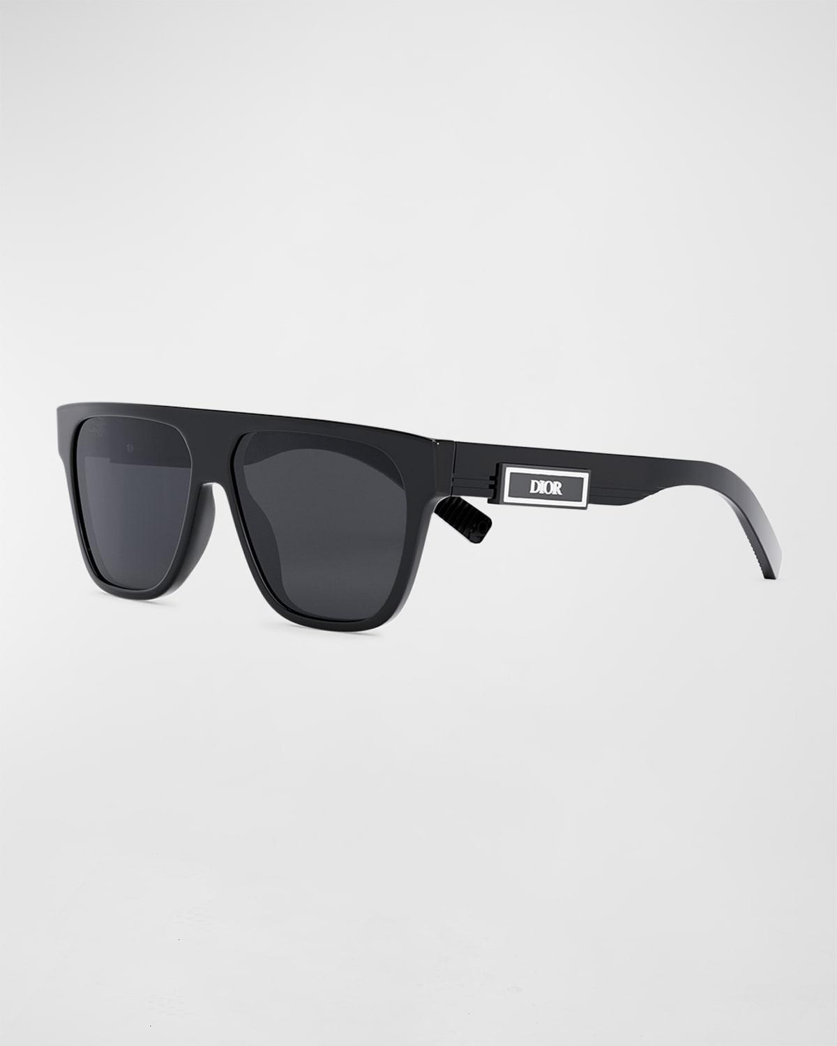 Mens DiorB23 57MM Square Sunglasses Product Image