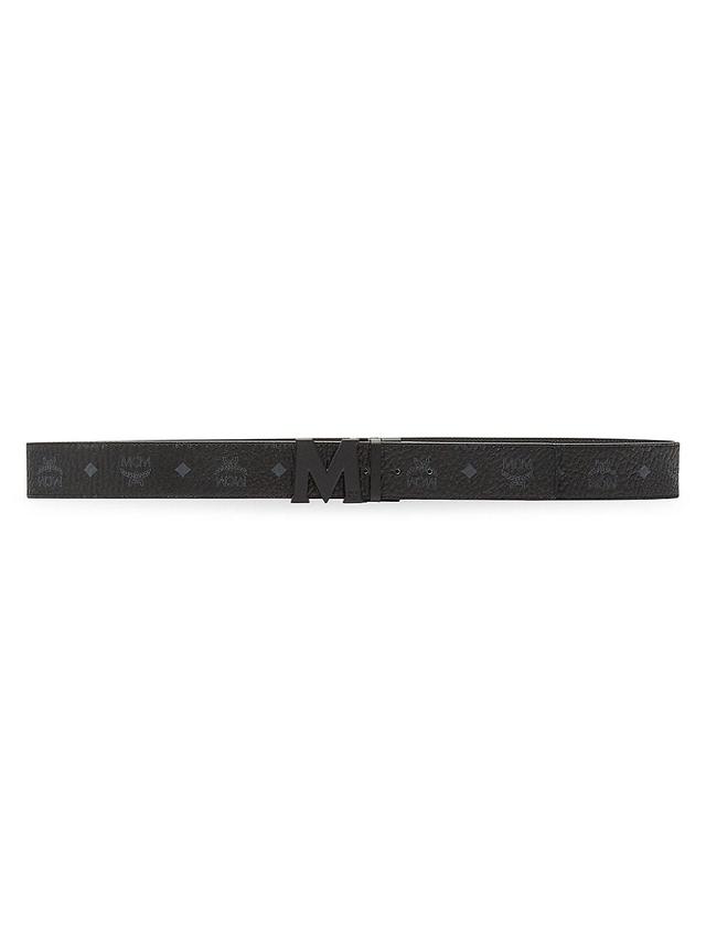 MCM Logo Buckle Reversible Belt Product Image