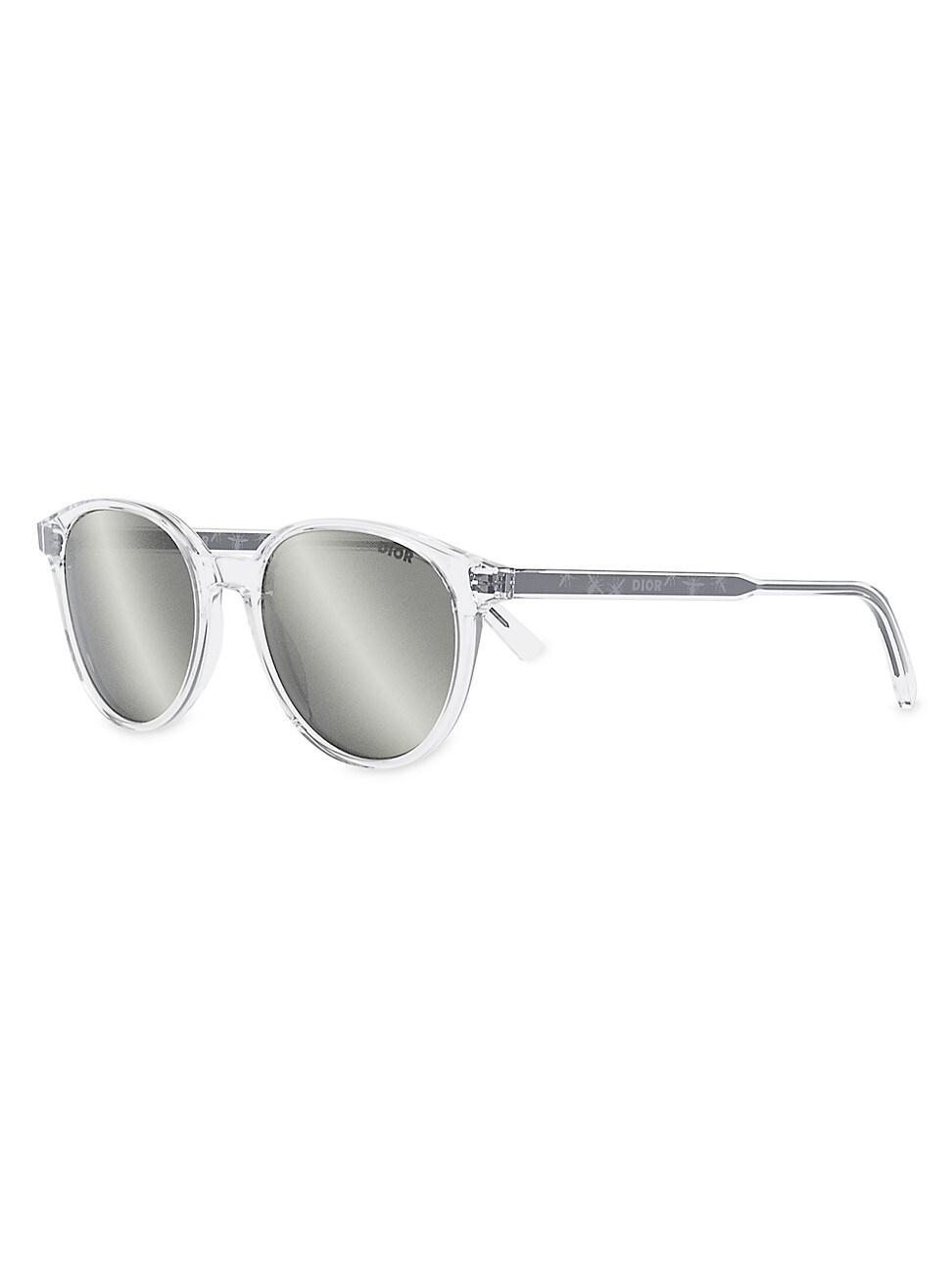 Mens InDior R1I 52 MM Round Sunglasses Product Image