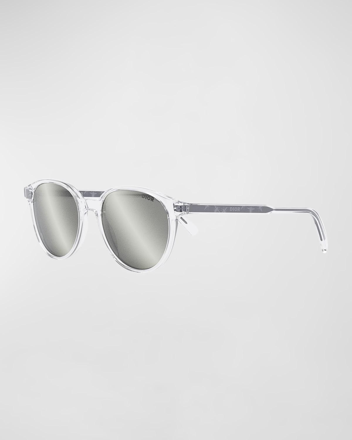 Mens InDior R1I 52 MM Round Sunglasses Product Image