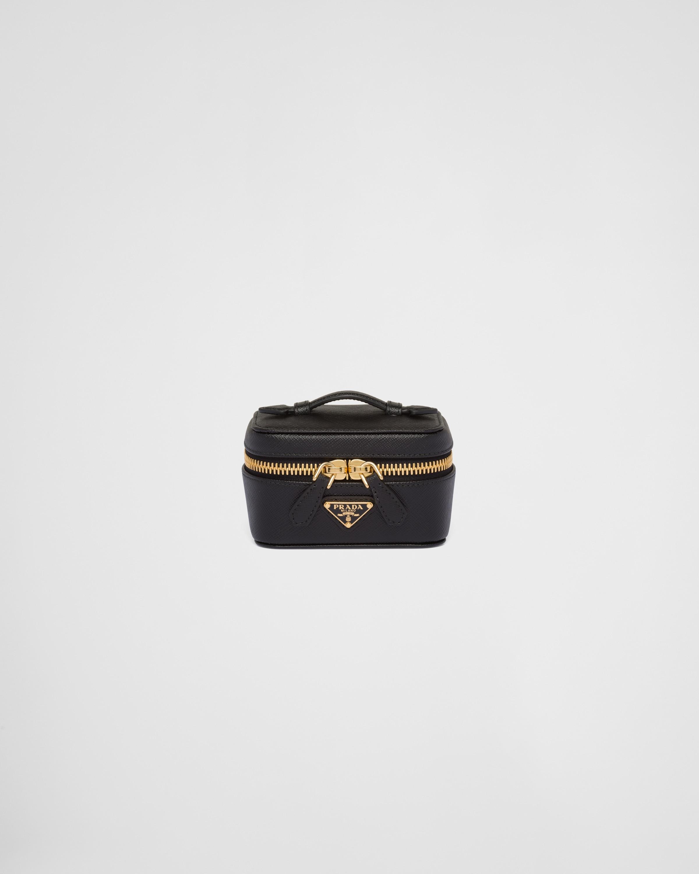 Saffiano leather jewelry beauty case Product Image