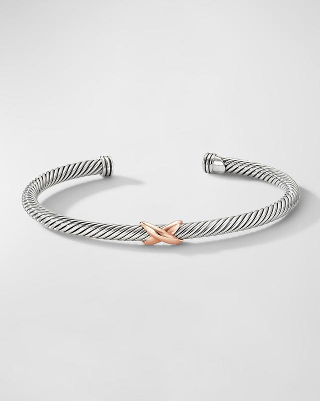 Womens X Station Bracelet with 18K Rose Gold Product Image