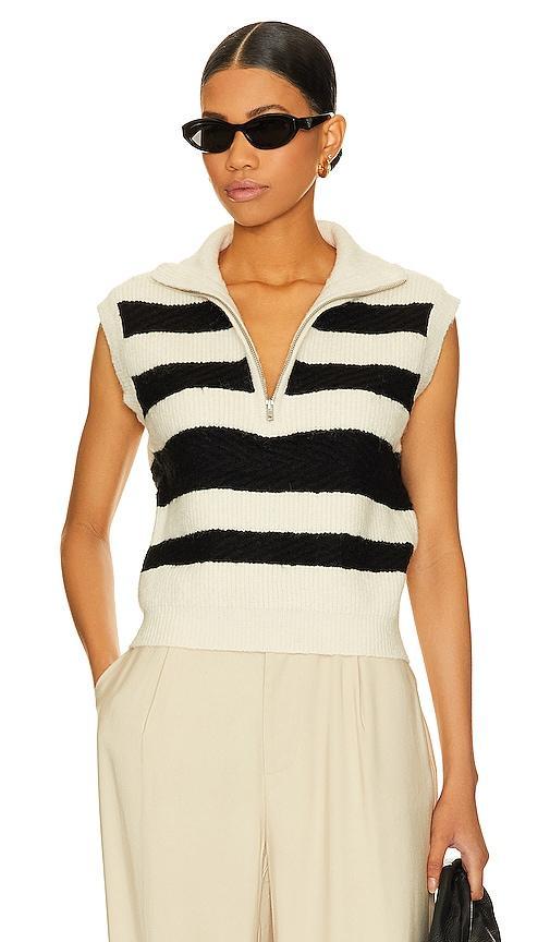 HEARTLOOM Mellie Vest in White. - size XS (also in L, M, S) Product Image