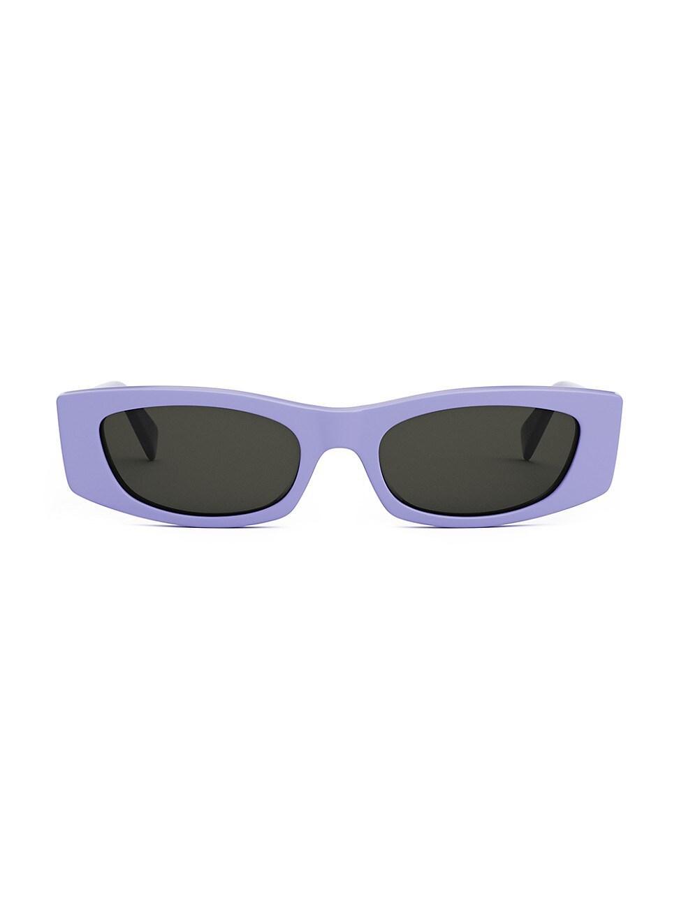 Womens Bold 3 Dots 55MM Geometric Sunglasses Product Image