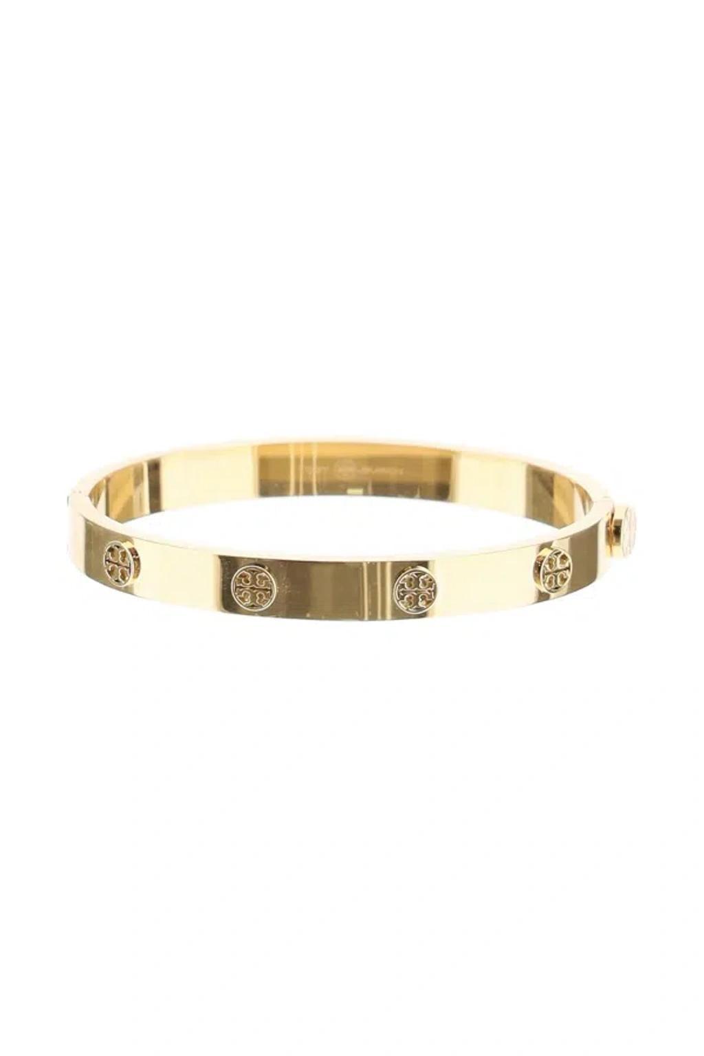 TORY BURCH Stud Hinge Brace In Gold Product Image