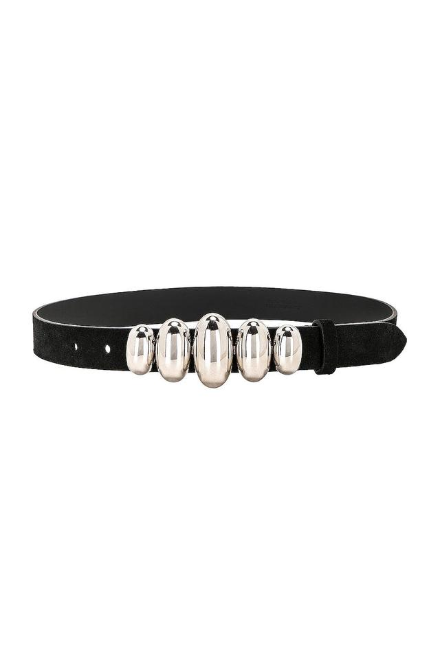 Isabel Marant Fuzz Belt in Black Product Image