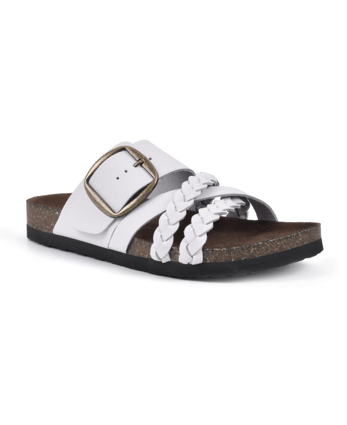 White Mountain Womens Healing Footbed Sandals - Brown Product Image