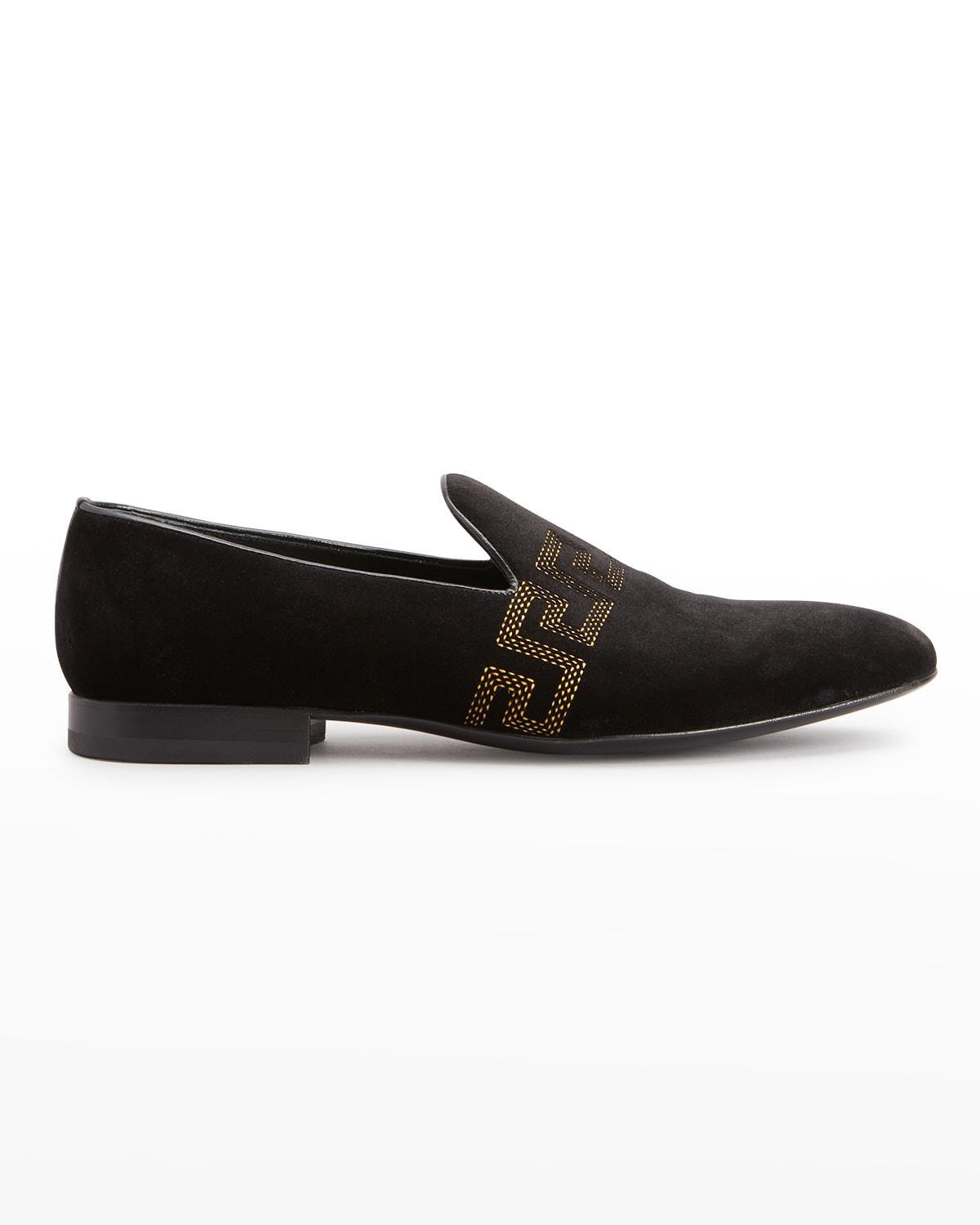 Mens Suede Venetian Loafers Product Image