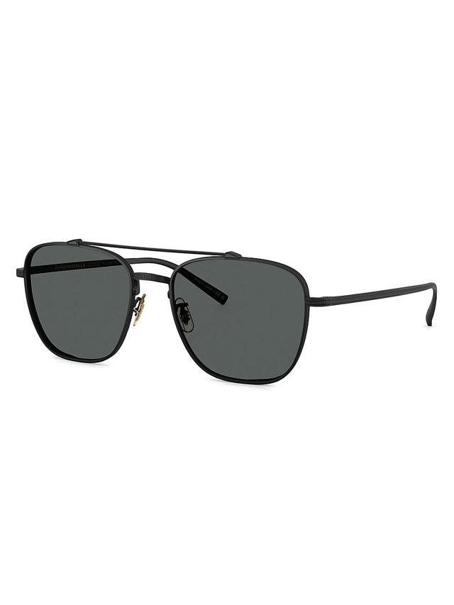 Womens 55MM Aviator Sunglasses Product Image