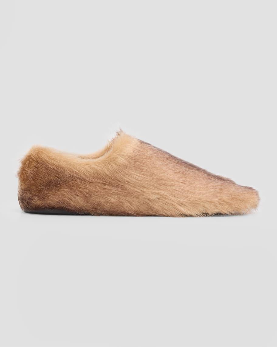 Men's Faux Fur Toy Slippers Product Image