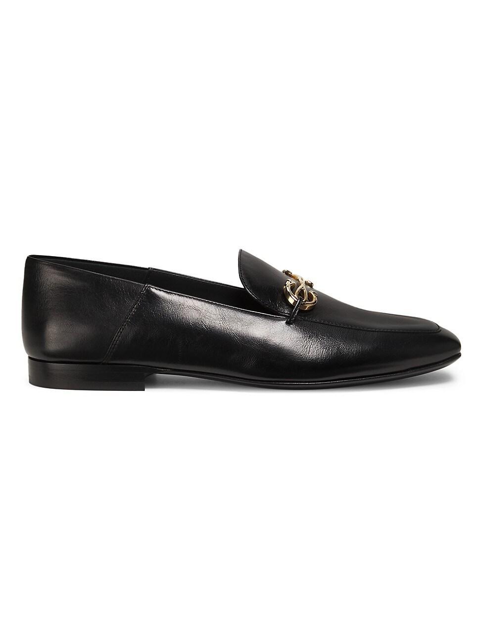 Womens Louis Leather Loafers Product Image