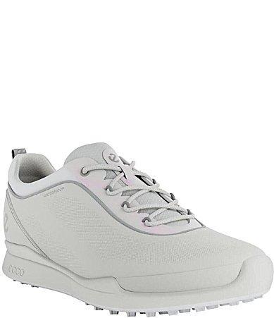 ECCO Womens Golf Biom Hybrid BNY Leather Waterproof Golf Shoes Product Image