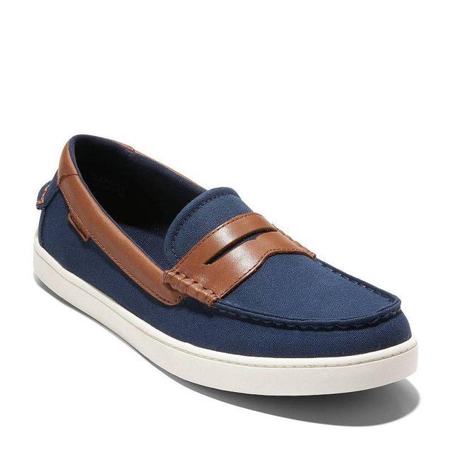 Cole Haan Nantucket Mens Penny Loafers Blue Blazer British Product Image