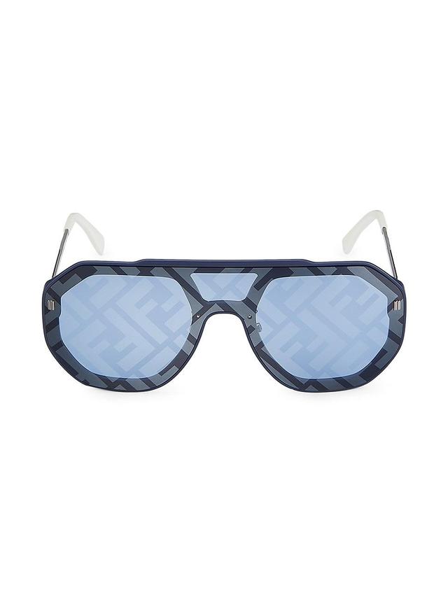 Mens Logo Pilot Mask Sunglasses Product Image