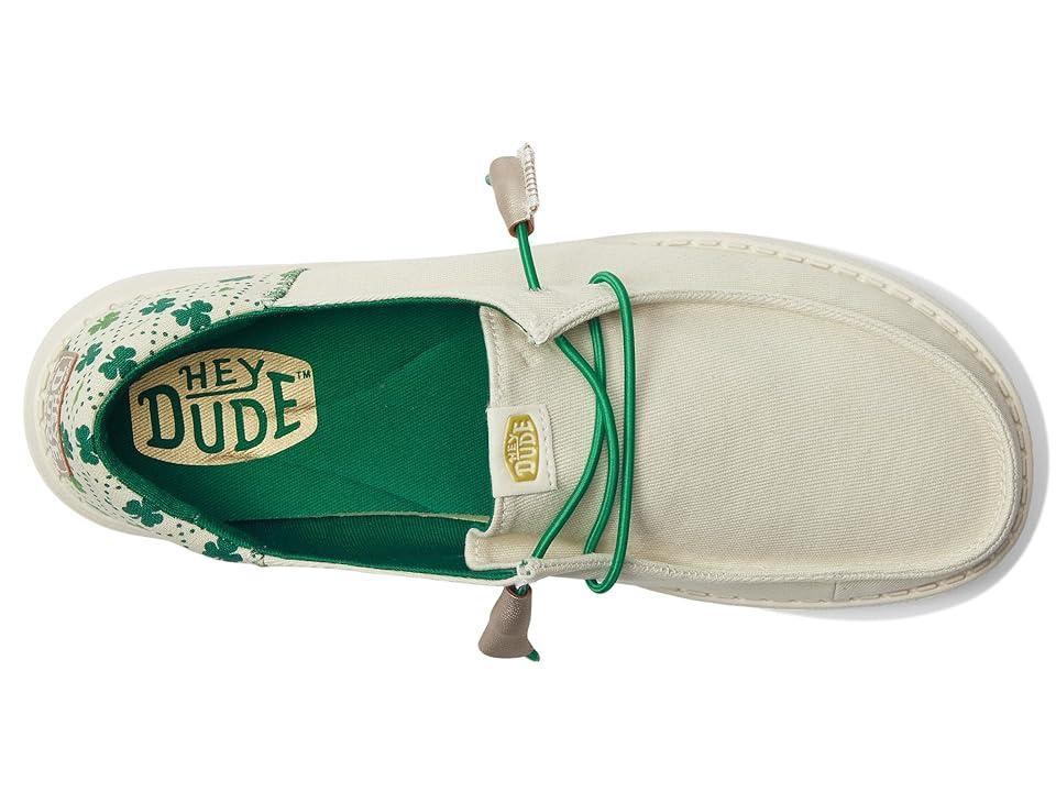 Hey Dude Wendy Luck Shamrock) Women's Shoes Product Image