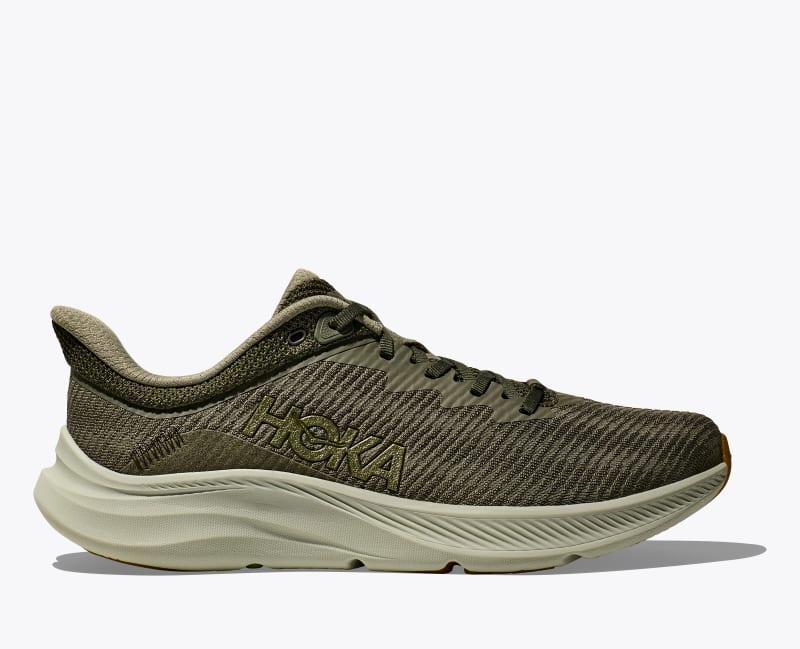 HOKA Mens Solimar Shoes in Slate/Forest Cover, Size 10.5 Product Image