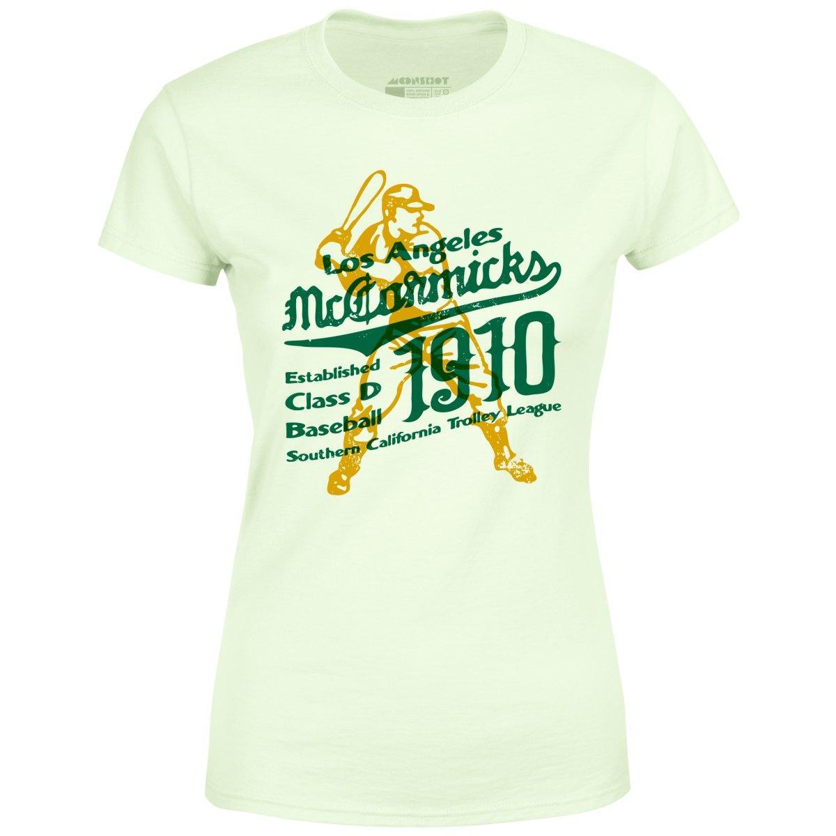 Los Angeles McCormick's - California - Vintage Defunct Baseball Teams - Women's T-Shirt Female Product Image